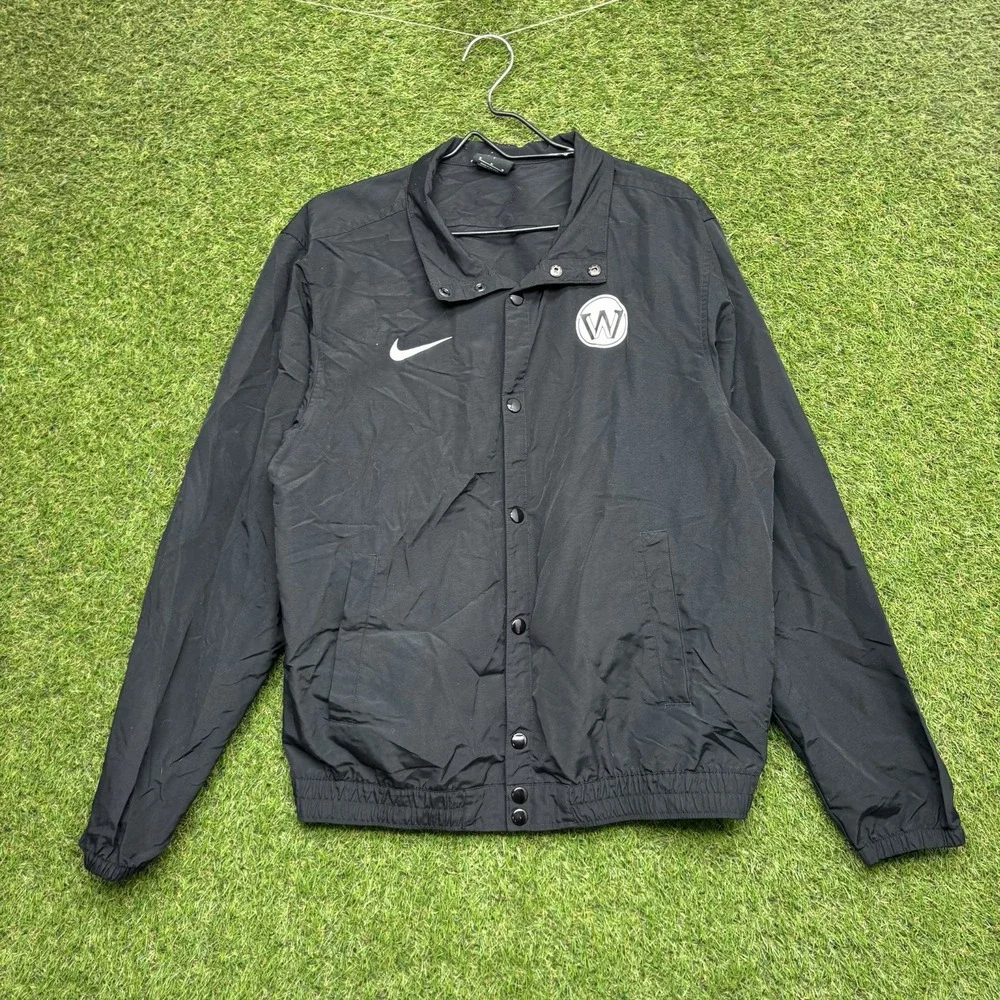 Golden State Warriors Nike Jacket Mens Medium City Edition Lightweight DNA Snap